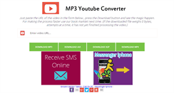 Desktop Screenshot of mp3youtubeconverter.com
